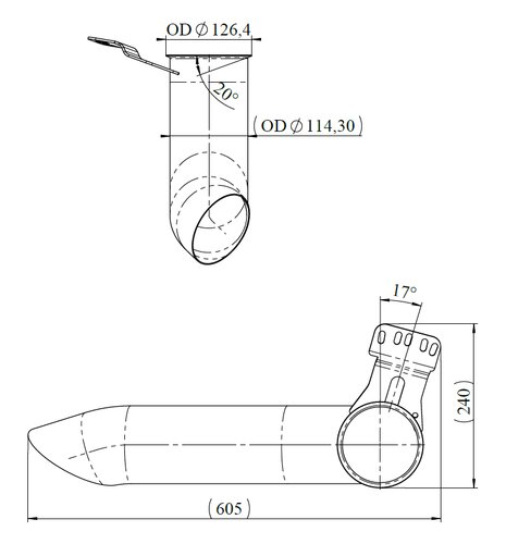 TUBE ARRIERE-SCANIA-1435720