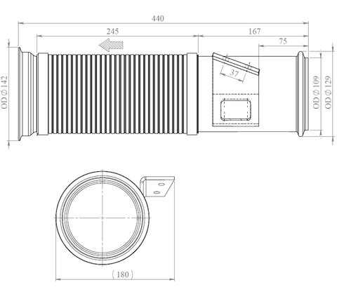 TUBE AVANT-SCANIA-1725993