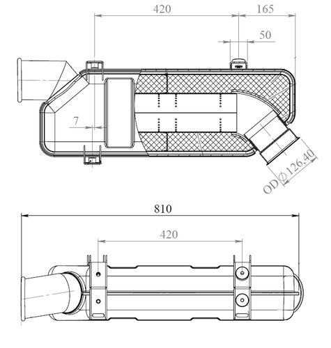 TUBE ARRIERE-SCANIA-1853376