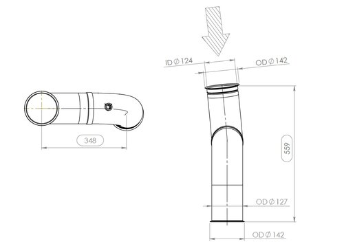 TUBE INTERMEDIAIRE-SCANIA-1906597