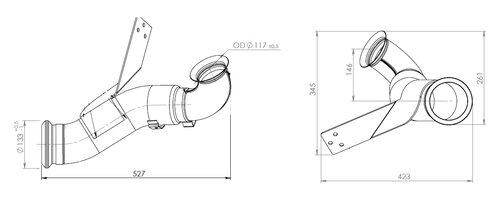 Pipe for Volvo