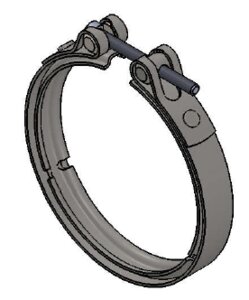 Heavy Duty V-Clamp, DAF, Ø=101.6 / L=20, INOX