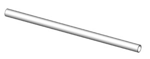 Труба прямая (цинк) D 101,6 mm (4") L=2000 mm 