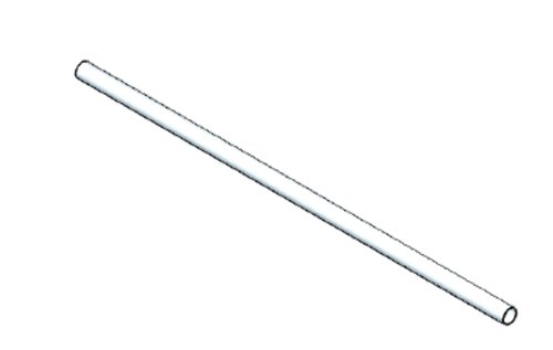 TUBE UNIVERSEL- INOX 2000MM/63MM ID