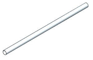 Труба прямая (цинк) D 127,0 mm (5'') L=3000 mm