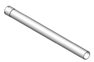 Труба D 120,0 mm L=1500 mm (цинк)