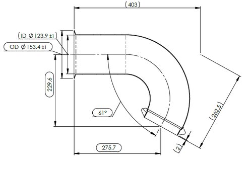 Exhaust Pipe for Peterbilt