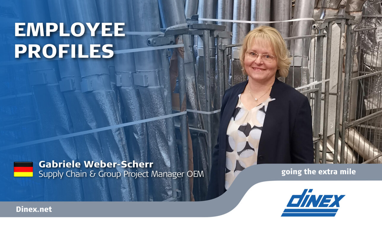Dinex Employee Profiles - Gabriele Weber-Scherr