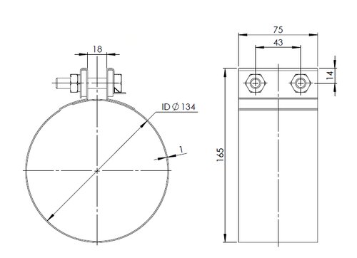 Clamp for Mercedes