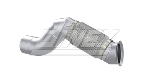 Exhaust Pipe w. Bellow for Mercedes