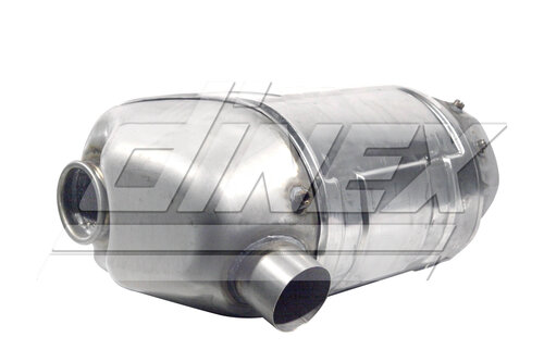 Silencer w. SCR, Iveco