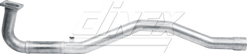 Exhaust Pipe w. Flex, D2S, Iveco