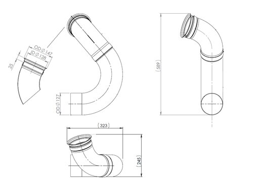 TUBE AVANT-VOLVO-1075182