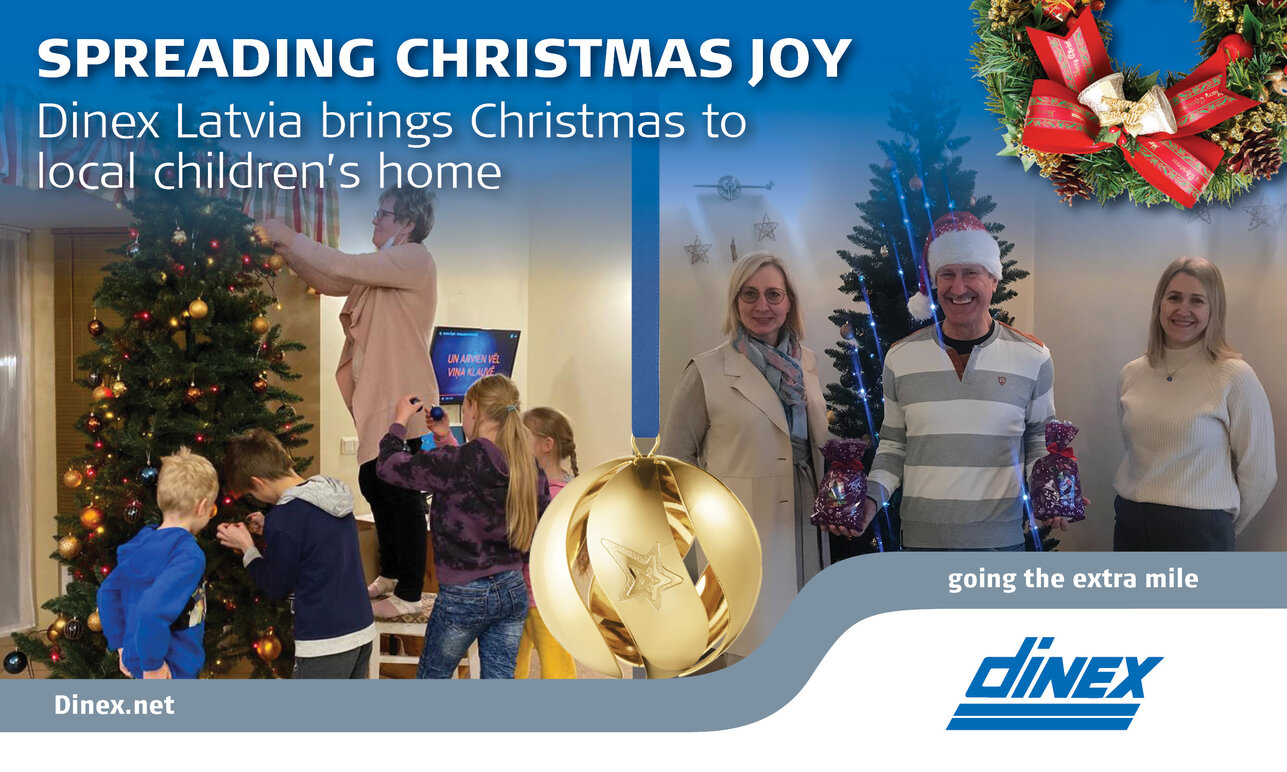 Dinex Spreading Christmas joy