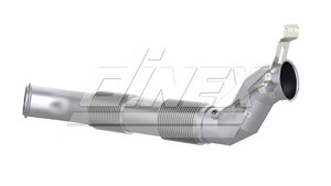 Exhaust Pipe W. Bellow, Scania