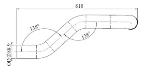 TUBE AVANT-DAF-1406162