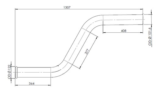 TUBE AVANT-VOLVO-20438367