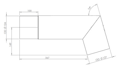 Pipe for Volvo