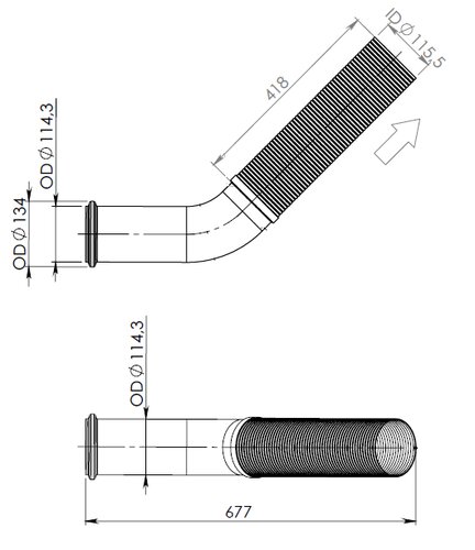 TUBE AVANT-VOLVO-1606312