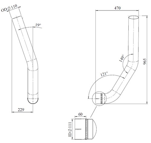 TUBE AVANT-MAN-81.15204.0418