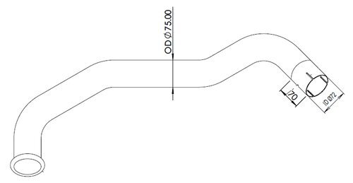 TUBE ARRIERE-MERCEDES-NEOPLAN-674.492.2704