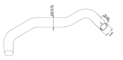 TUBE ARRIERE-MERCEDES-NEOPLAN-E-Line-50743