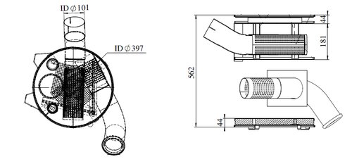 Silencer for Mercedes