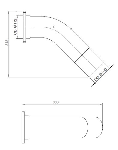 Pipe for Mercedes