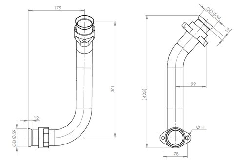 Pipe, Mercedes