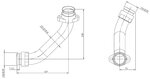 TUBE AVANT-MERCEDES-541.140.2503