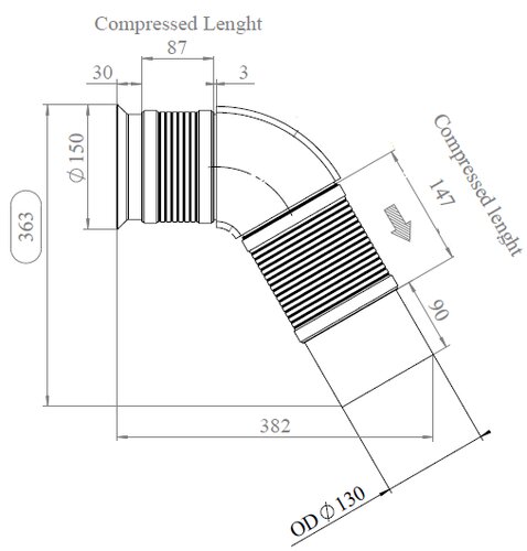 TUBE AVANT-MERCEDES-942.490.2219