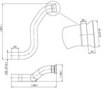 TUBE AVANT-MERCEDES-970.492.0001