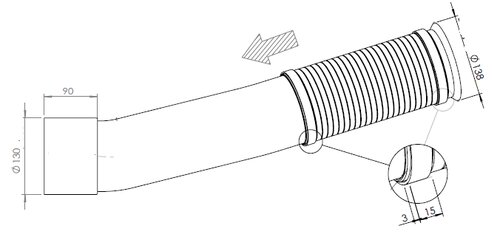 TUBE AVANT-MERCEDES-942.490.2019