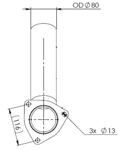 Pipe for Mercedes