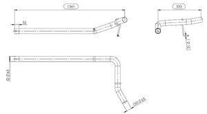 Pipe for Iveco