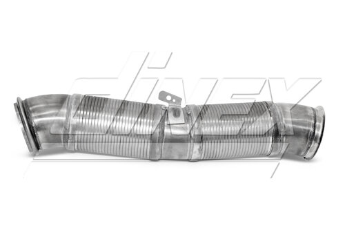 Exhaust Pipe w. Flex, D2S+, Scania