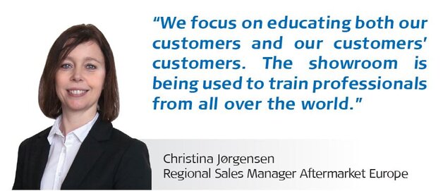 Dinex - Christina Jørgensen, Regional Sales Manager Aftermarket