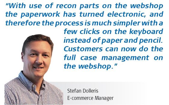 Dinex - Stefan Dolleris, E-commerce Manager