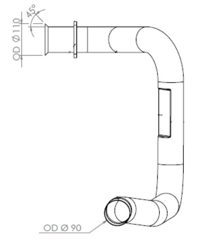 Pipe for Renault