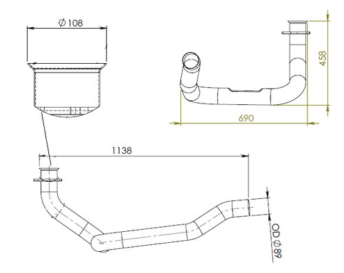 TUBE AVANT-RENAULT-5010528173