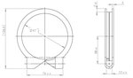 Truck Make Clamp, Volvo, Ø=91-96, INOX