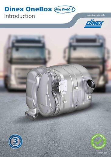 Dinex Euro 6 OneBox / Silencer for Volvo and Renault