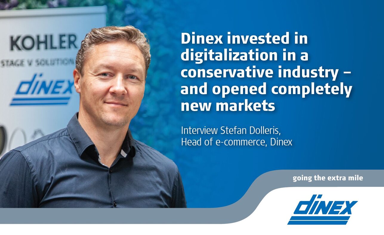 Dinex invested in digitalization in a conservative industry