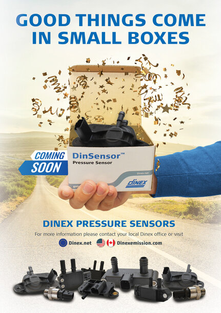 Dinex pressure sensors - coming soon
