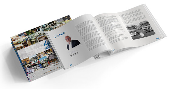 Dinex Group 40th Anniversary book