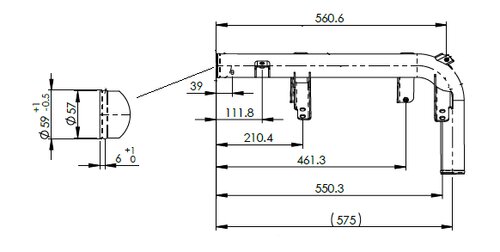 Water Coolant Pipe for Scania