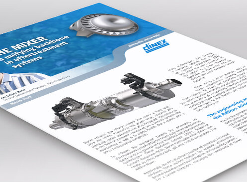 THE DINEX MIXER - a unifying backbone in aftertreatment systems