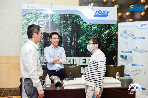 Dinex at the 12th Global Heavy Duty Powertrain Summit 2023 in Shanghai