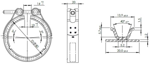 V-Clamp, Volvo