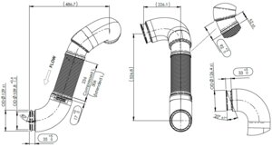 Pipe for Scania